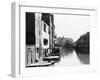 The River Gera at Erfurt, Thiringia, circa 1910-Jousset-Framed Giclee Print