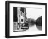 The River Gera at Erfurt, Thiringia, circa 1910-Jousset-Framed Giclee Print