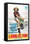 The River Girl 1955 (La Donna Del Fiume)-null-Framed Stretched Canvas