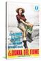 The River Girl 1955 (La Donna Del Fiume)-null-Stretched Canvas