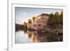 The River Ill and La Petite France, Strasbourg, Bas-Rhin, Alsace, France, Europe-Julian Elliott-Framed Photographic Print