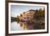 The River Ill and La Petite France, Strasbourg, Bas-Rhin, Alsace, France, Europe-Julian Elliott-Framed Photographic Print