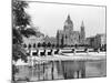 The River Isar at Munich, circa 1910-Jousset-Mounted Giclee Print