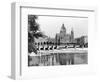 The River Isar at Munich, circa 1910-Jousset-Framed Giclee Print