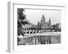 The River Isar at Munich, circa 1910-Jousset-Framed Giclee Print