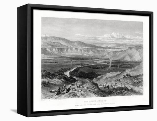 The River Jordan, 1887-William Richardson-Framed Stretched Canvas