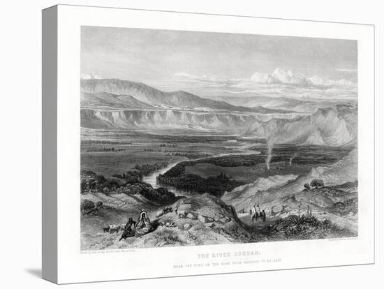 The River Jordan, 1887-William Richardson-Stretched Canvas