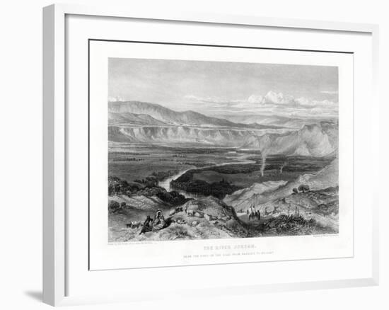 The River Jordan, 1887-William Richardson-Framed Giclee Print
