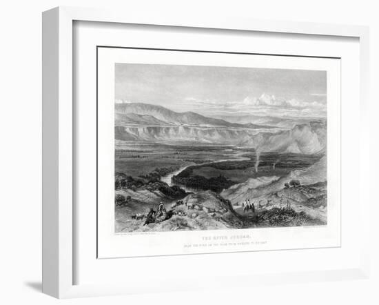 The River Jordan, 1887-William Richardson-Framed Giclee Print