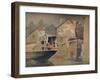 'The River, King Street, Norwich', c1800-John Thirtle-Framed Giclee Print