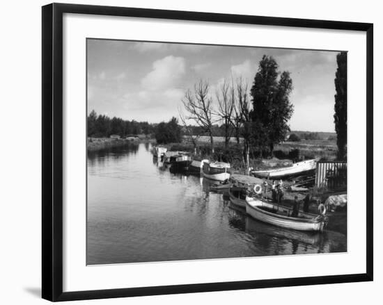 The River Lea-Fred Musto-Framed Photographic Print