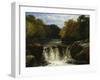 The River Lynn, Devon-John Brandon Smith-Framed Giclee Print