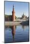 The River Moskva with the Kremlin and St. Basil's Cathedral, Moscow, Russia, Europe-Martin Child-Mounted Photographic Print