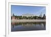 The River Moskva with the Kremlin, Moscow, Russia, Europe-Martin Child-Framed Photographic Print