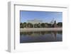 The River Moskva with the Kremlin, Moscow, Russia, Europe-Martin Child-Framed Photographic Print