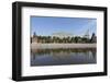 The River Moskva with the Kremlin, Moscow, Russia, Europe-Martin Child-Framed Photographic Print