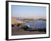 The River Nile, Including Kitcheners and Elephantine Island, Aswan, Egypt, North Africa, Africa-Philip Craven-Framed Photographic Print