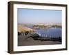 The River Nile, Including Kitcheners and Elephantine Island, Aswan, Egypt, North Africa, Africa-Philip Craven-Framed Photographic Print