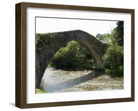 The River Nive, St. Etienne De Baigorry, Basque Country, Pyrenees-Atlantiques, Aquitaine, France-R H Productions-Framed Photographic Print