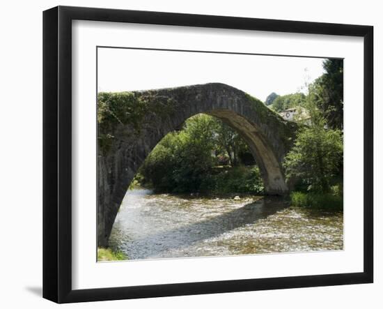 The River Nive, St. Etienne De Baigorry, Basque Country, Pyrenees-Atlantiques, Aquitaine, France-R H Productions-Framed Photographic Print