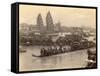 The River of Pearls in Canton (China)-null-Framed Stretched Canvas