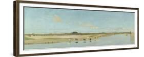 The River Ofanto-Giuseppe De Nittis-Framed Premium Giclee Print