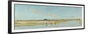 The River Ofanto-Giuseppe De Nittis-Framed Premium Giclee Print