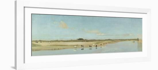 The River Ofanto-Giuseppe De Nittis-Framed Giclee Print