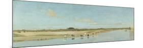 The River Ofanto-Giuseppe De Nittis-Mounted Giclee Print