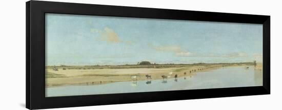 The River Ofanto-Giuseppe De Nittis-Framed Giclee Print