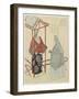 The River Port Eguchi, C. 1832-Toyota Hokkei-Framed Giclee Print