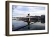 The River Rhone, Lyon, Rhone-Alpes, France, Europe-Oliviero-Framed Photographic Print