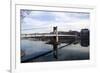 The River Rhone, Lyon, Rhone-Alpes, France, Europe-Oliviero-Framed Photographic Print