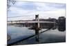 The River Rhone, Lyon, Rhone-Alpes, France, Europe-Oliviero-Mounted Photographic Print