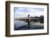 The River Rhone, Lyon, Rhone-Alpes, France, Europe-Oliviero-Framed Photographic Print