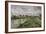 The River's Edge-Camille Pissarro-Framed Giclee Print