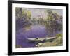 The River Seine at Mantes-Paul Mathieu-Framed Giclee Print