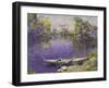 The River Seine at Mantes-Paul Mathieu-Framed Giclee Print