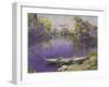 The River Seine at Mantes-Paul Mathieu-Framed Giclee Print