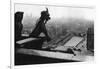 The River Seine Seen from a Tower of Notre Dame, Paris, 1931-Ernest Flammarion-Framed Giclee Print