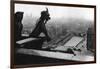 The River Seine Seen from a Tower of Notre Dame, Paris, 1931-Ernest Flammarion-Framed Giclee Print