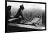 The River Seine Seen from a Tower of Notre Dame, Paris, 1931-Ernest Flammarion-Framed Giclee Print