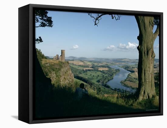 The River Tay Near Perth, Tayside, Scotland, United Kingdom-Adam Woolfitt-Framed Stretched Canvas