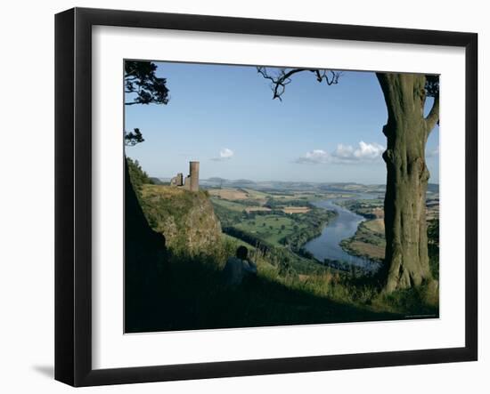 The River Tay Near Perth, Tayside, Scotland, United Kingdom-Adam Woolfitt-Framed Photographic Print