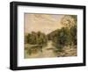 The River Tees at Rokeby, Yorkshire, C.1860-Thomas Creswick-Framed Giclee Print