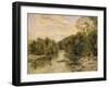 The River Tees at Rokeby, Yorkshire, C.1860-Thomas Creswick-Framed Giclee Print