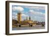 The River Thames and London Cityscape, England,Uk-Dutourdumonde-Framed Photographic Print