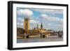 The River Thames and London Cityscape, England,Uk-Dutourdumonde-Framed Photographic Print