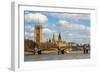 The River Thames and London Cityscape, England,Uk-Dutourdumonde-Framed Photographic Print