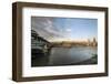 The River Thames and St. Paul's Cathedral Looking North from the South Bank, London, England-Howard Kingsnorth-Framed Photographic Print